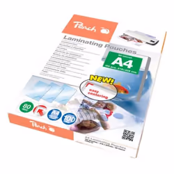Peach PP580-02, Transparent, Brillant, A4, 0,8 mm, 100 pièce(s)