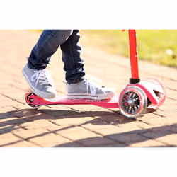 Micro Mobility Mini Micro Deluxe Enfants Trottinette à trois roues Rose - Vue supplémentaire 4