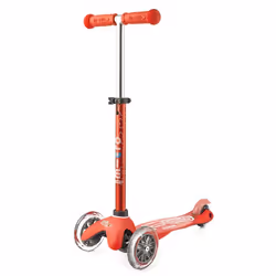 Micro Mobility Mini Micro Deluxe Red, Enfants, Trottinette à trois roues, unisexe, Asphalte, 50 kg, 3 roue(s)