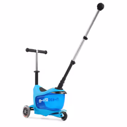 Micro Mobility Mini2go Deluxe Plus Enfants Trottinette à trois roues Bleu