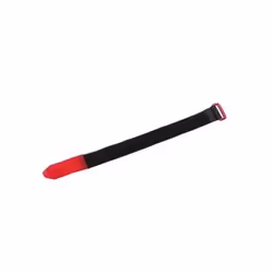 FASTECH FAST-VSTRAP, Noir, Rouge, 24 cm, 25 mm