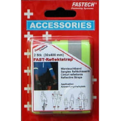 Fastech - 788-777KC Bande auto-agrippante avec réflecteur, à coudre partie velours et partie agrippante (l x l) 400 mm x