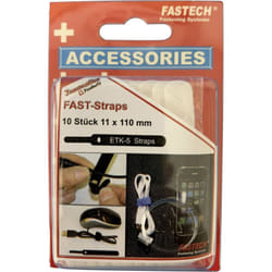 Fastech - 800-010C Collier de serrage auto-agrippant pour grouper partie velours et partie agrippante (l x l) 110 mm x 1