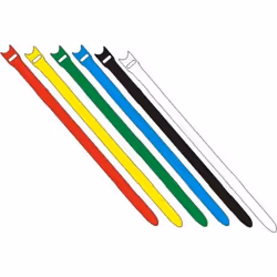 FASTECH E7-2-530-B10, Velcro, Rouge, 200 mm, 7 mm, 10 pièce(s)