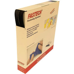 Fastech - B10-STD-HL999925 Bande auto-agrippante à coudre partie velours et partie agrippante (l x l) 50 m x 10 mm noir 50 m W565521