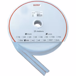FASTECH T0401000000325, Velcro, Blanc, 25 m, 10 mm