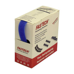 Fastech - B20-STD-L-042605 Bande auto-agrippante à coudre partie velours (l x l) 5 m x 20 mm bleu 5 m Q207912