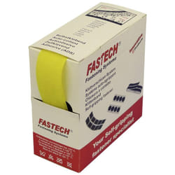 Fastech - B30-STD-L-020805 Bande auto-agrippante à coudre partie velours (l x l) 5 m x 30 mm jaune 5 m Q207152