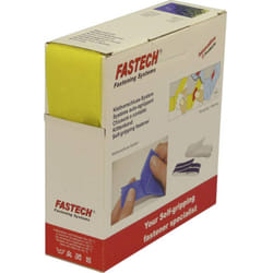 Fastech - B50-STD-L-020810 Bande auto-agrippante à coudre partie velours (l x l) 10 m x 50 mm jaune 10 m