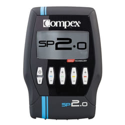 Compex SP 2.0 stimulateur musculaire électronique Electrodes 4 canaux Noir, Bleu, Gris