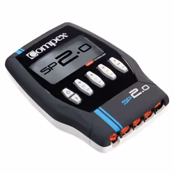Compex SP 2.0 stimulateur musculaire électronique Electrodes 4 canaux Noir, Bleu, Gris - Vue supplémentaire 3