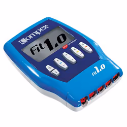 Compex Fit 1.0 stimulateur musculaire électronique Electrodes 4 canaux Bleu