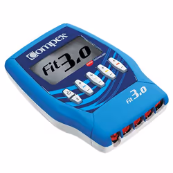 Compex Fit 3.0 stimulateur musculaire électronique Electrodes 4 canaux Bleu