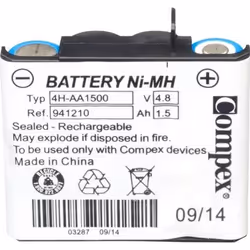 Batterie Compex 4 cellules