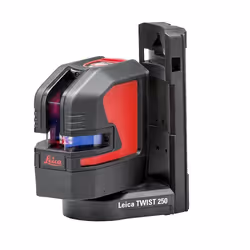 Leica Lino L2, 25 m, 0,2 mm/m, 4°, 80 m, horizontale/verticale, Rouge