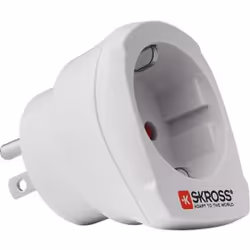 Skross SKR1500203, Type B, Type F, 100-240 V, 10 A, Blanc, 1650 W
