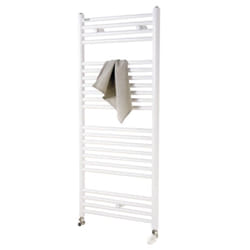 Radiateur sèche-serviettes chauffage central en acier atoll spa - sl - Puissance : 388 w - h= 746 mm - L=500 mm - Blanc Pure White ral 9016