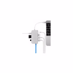 LMP 14368 station d'accueil USB 3.2 Gen 1 (3.1 Gen 1) Type-C Argent, Blanc