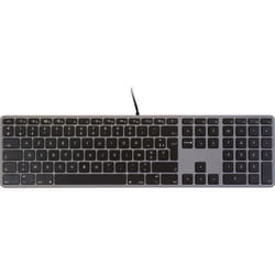 LMP 18254 clavier Bureau USB AZERTY Français Gris