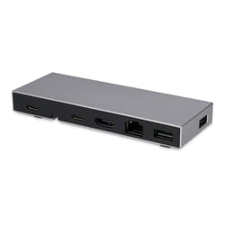 LMP 24418 station d'accueil USB 3.2 Gen 1 (3.1 Gen 1) Type-C Noir, Gris