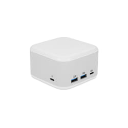 LMP 25186 station d'accueil Avec fil USB 3.2 Gen 1 (3.1 Gen 1) Type-C Argent, Blanc
