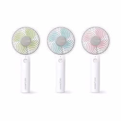 Stylies Lacerta Rose, Blanc Ventilateur portable