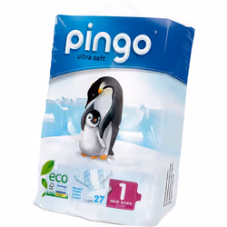 Pingo PI_0102, Garçon/Fille, 2 kg, 5 kg, Blanc, 27 pièce(s)