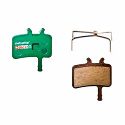 SwissStop Disc 17 C, Plaquette de frein de vélo, Vert