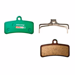 SwissStop Disc 27 C, Plaquette de frein de vélo, Vert