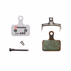 SwissStop Disc 34 E, Plaquette de frein de vélo, Argent