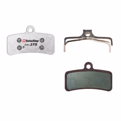 SwissStop Disc 27 E, Plaquette de frein de vélo, Argent