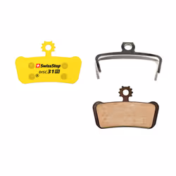 SwissStop Disc 31 RS, Plaquette de frein de vélo, Jaune