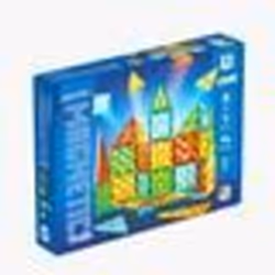 Tuiles magnétiques - GEOMAG - Tiles Gems 4101 - 32 pièces - Formes géométriques - Effet cristal