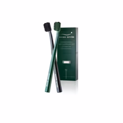 Swiss Smile herbal bliss 1 brosse à dents verte &amp; 1 noire