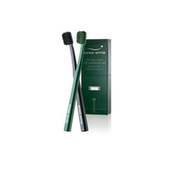 Swiss Smile herbal bliss 1 brosse à dents verte & 1 noire