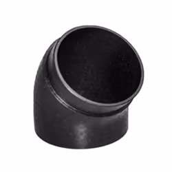 Fournisseur: ZEHNDER - Reference: 990328694 - - Coude 45° pour Conduit isolé COMFOPIPE compact - Conduit rond en polypropylèn ...