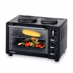 Trisa Electronics 7348.4712, Petit, Four électrique, 30 L, 1380 W, 30 L, 100 - 250 °C