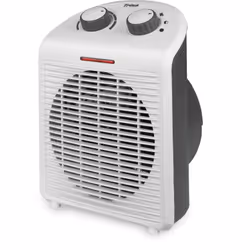 Trisa Heat & Chill, 1,5 m, Intérieure, Sol, Gris, Blanc, Rotatif, 2000 W