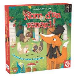 Cartamundi NOM D\u0027UN RENARD - La poulice mène l\u0027enquête