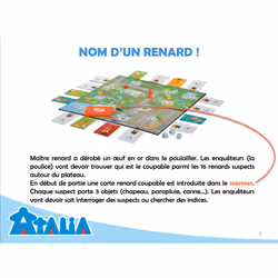 Cartamundi NOM D\u0027UN RENARD - La poulice mène l\u0027enquête - Vue supplémentaire 7