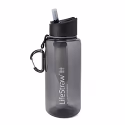LifeStraw Go, 1000 ml, Utilisation quotidienne, Randonnée, Gris, Adulte, Homme/femme, Image