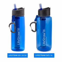LifeStraw Go Utilisation quotidienne, Randonnée 650 ml Transparent
