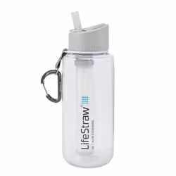 LifeStraw Go, 1000 ml, Utilisation quotidienne, Randonnée, Transparent, Adulte, Homme/femme, 235 mm