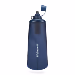 LifeStraw Collapsible Squeeze Bottle Utilisation quotidienne 1000 ml Plastique Bleu