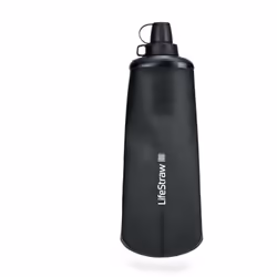 Filtre ultraléger, polyvalent et durable, avec sa gourdeflexible pour les sports outdoor, la survie et les urgences. Système ...