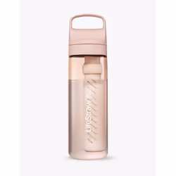 LifeStraw Go Series, 650 ml, Utilisation quotidienne, Cerise, Rose, Transparent, Plastique, Cherry Blossom, Rose