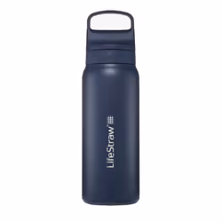 LifeStraw LGV42SASWW, Bouteille d'eau filtrante, 0,7 L, Bleu