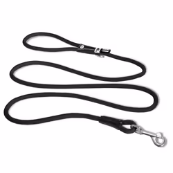 Curli Stretch Comfort Leash, Chien, Laisse standard, Noir, Cordon, 25 kg, Monochromatique