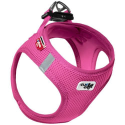 Harnais pour chien - Curli - Air-Mesh - Fuchsia - 15-3 kg - 26-30 cm