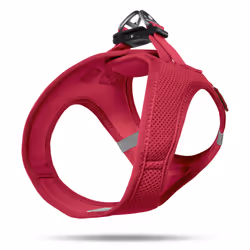 Curli Air-Mesh XL Rouge Nylon, Polyester Chien Harnais abdominal